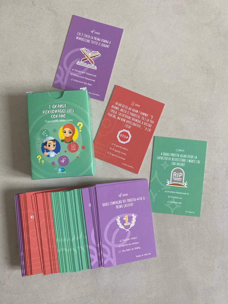 Quiz Card : I grandi personaggi del Corano.