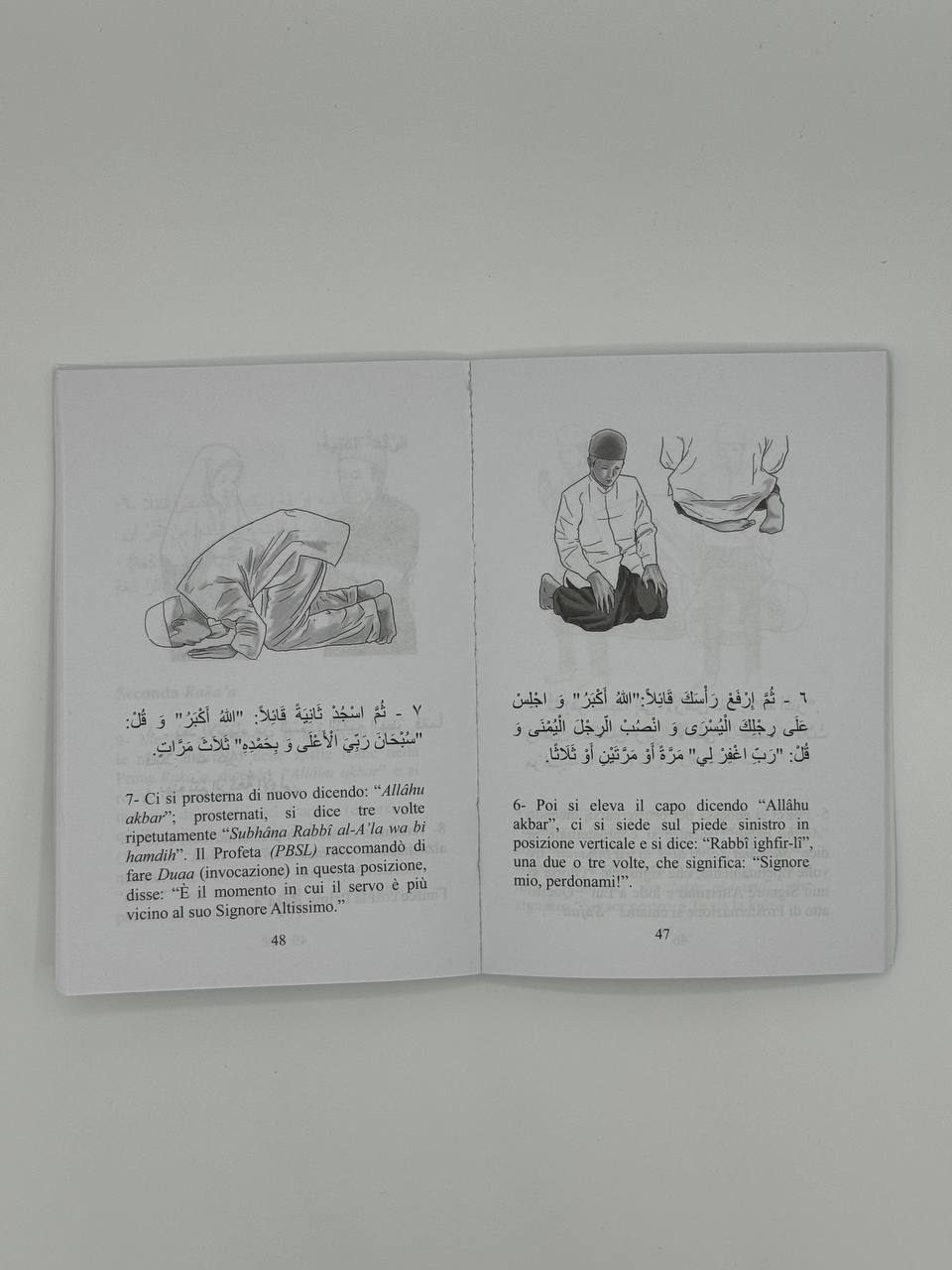Insegnamento di orazioni- tallim as salat (italiano/arabo)