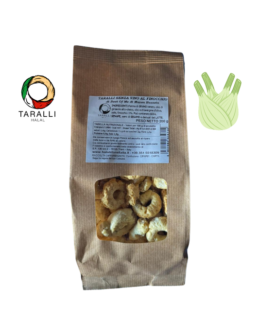 TARALLI SENZA VINO HALAL - FINOCCHIO